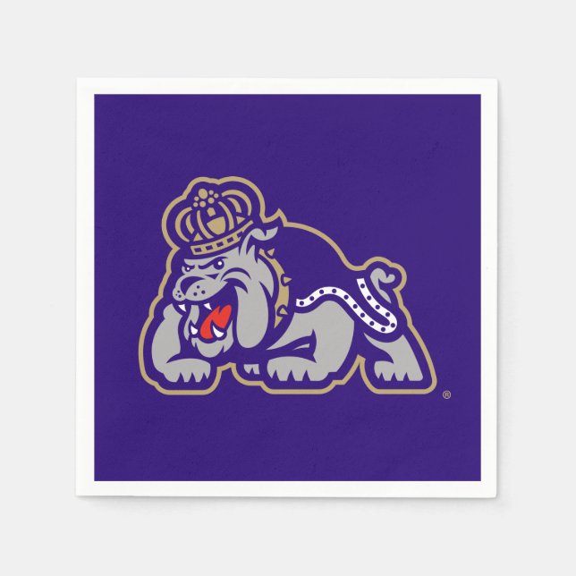 James Madison University | Duke Dog Napkins (Front)