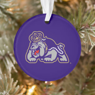 James Madison University Duke Dog Ornament
