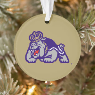 James Madison University Duke Dog Ornament
