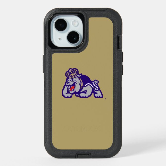 James Madison University | Duke Dog Otterbox iPhone Case (Back)