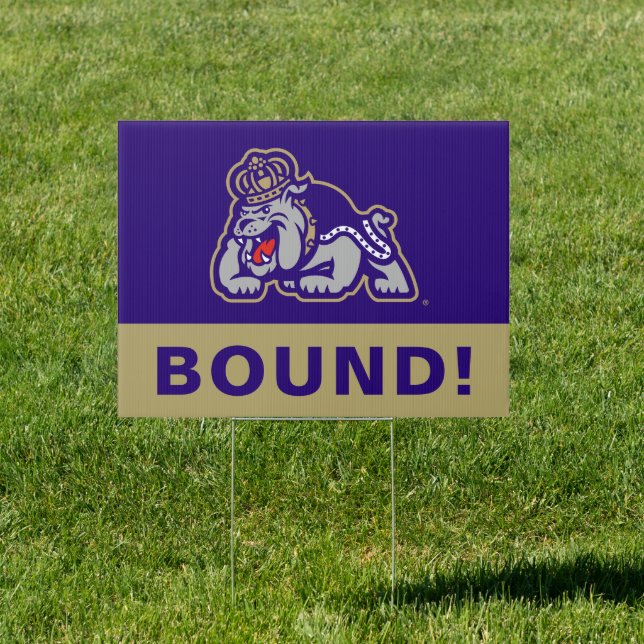 James Madison University Graduation Sign (Insitu)
