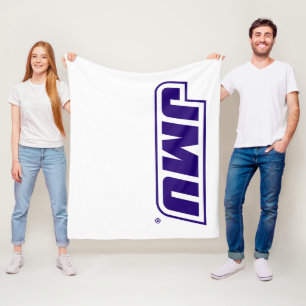 James Madison University JMU Fleece Blanket