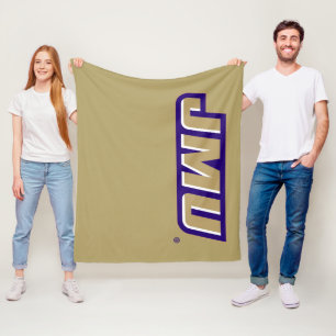 James Madison University JMU Fleece Blanket