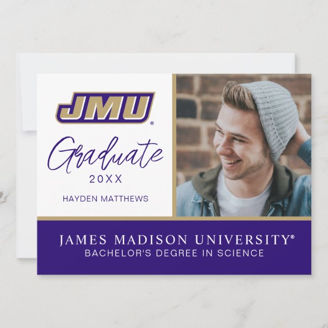 James Madison University | JMU Invitation (Front)