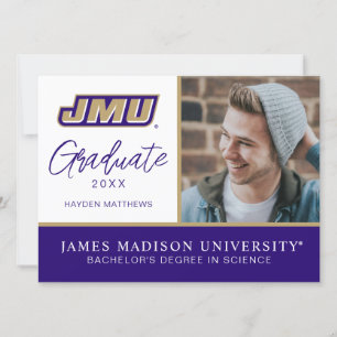 James Madison University JMU Invitation