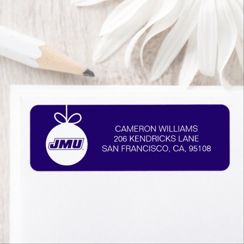 James Madison University  JMU Label