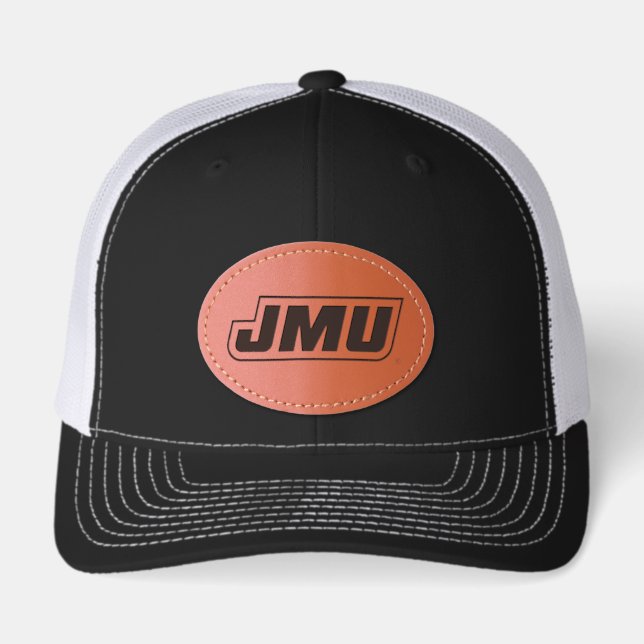 James Madison University | JMU Leather Patch Hat (Front)