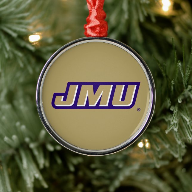 James Madison University | JMU Metal Ornament (Tree)