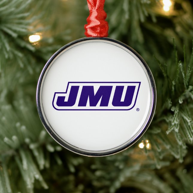 James Madison University | JMU Metal Ornament (Tree)
