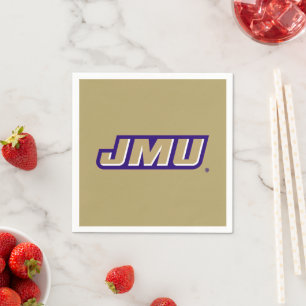 James Madison University JMU Napkins