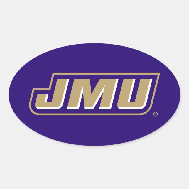 James Madison University | JMU Oval Sticker (Front)