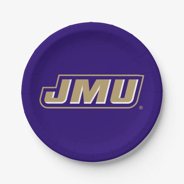 James Madison University | JMU Paper Plates (Front)