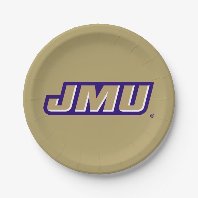 James Madison University | JMU Paper Plates (Front)