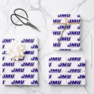 James Madison University JMU Wrapping Paper Sheets