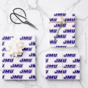 James Madison University JMU Wrapping Paper Sheets