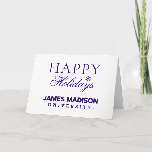 James Madison University | Wordmark Card (Front)
