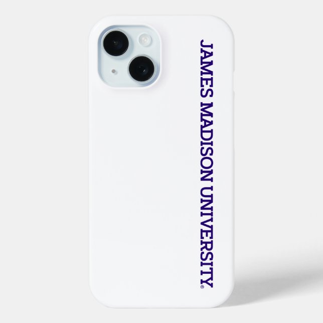 James Madison University | Wordmark Case-Mate iPhone Case (Back)