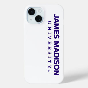 James Madison University   Wordmark iPhone 15 Case