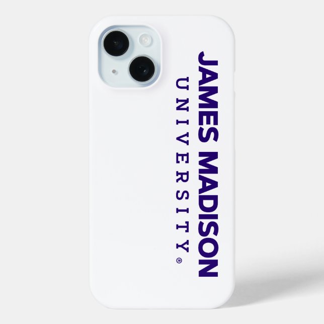 James Madison University | Wordmark Case-Mate iPhone Case (Back)