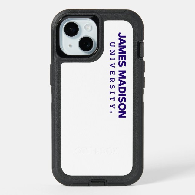 James Madison University | Wordmark iPhone 15 Case (Back)