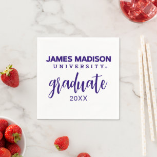 James Madison University Wordmark Napkins