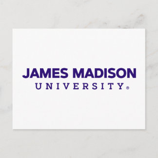 James Madison University | Wordmark Postcard