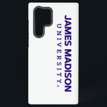 James Madison University | Wordmark Samsung Galaxy S22 Ultra Case<br><div class="desc">Check out these James Madison Univesity designs! Get all the latest James Madison Dukes gear here. All of these Zazzle products are customizable with your class year,  name,  and club. These products make perfect gifts for the James Madison University student,  alumni,  family,  friend,  or fan in your life.</div>