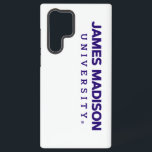 James Madison University | Wordmark Samsung Galaxy S22 Ultra Case<br><div class="desc">Check out these James Madison Univesity designs! Get all the latest James Madison Dukes gear here. All of these Zazzle products are customizable with your class year,  name,  and club. These products make perfect gifts for the James Madison University student,  alumni,  family,  friend,  or fan in your life.</div>