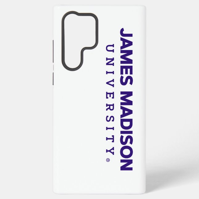 James Madison University | Wordmark Samsung Galaxy Case (Back)