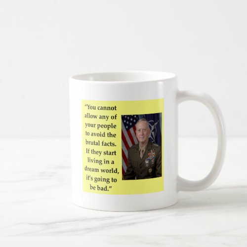 james mattis coffee mug