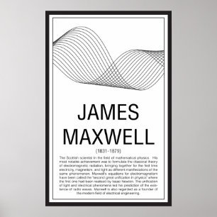 James Maxwell Poster
