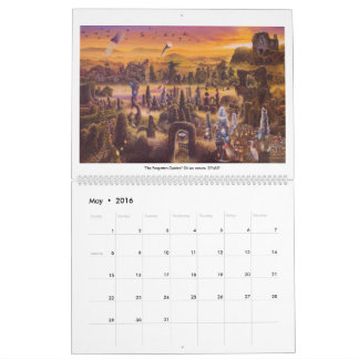 James McCarthy-Surrealism and the Landscape 2016 Calendar