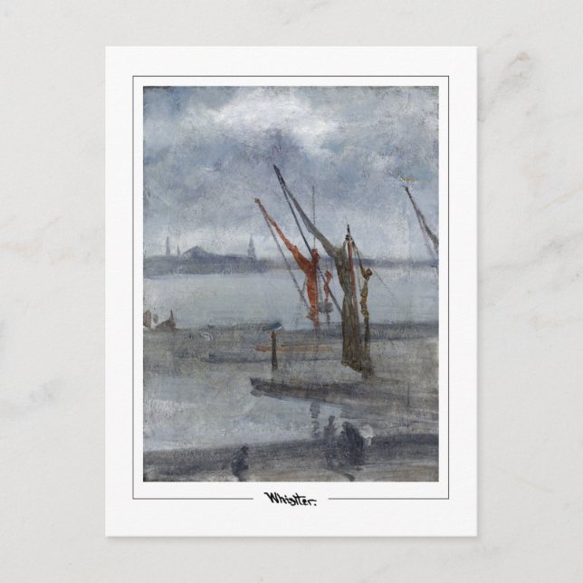 James McNeill Whistler #11-2 - Fine Art Postcard (Front)