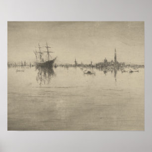 James McNeill Whistler - Nocturne Poster