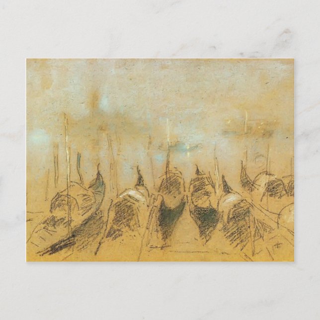 James McNeill Whistler: Nocturne, San Giorgio Postcard (Front)