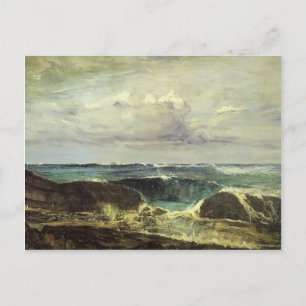 James McNeill Whistler- The Blue Wave Biarritz Postcard