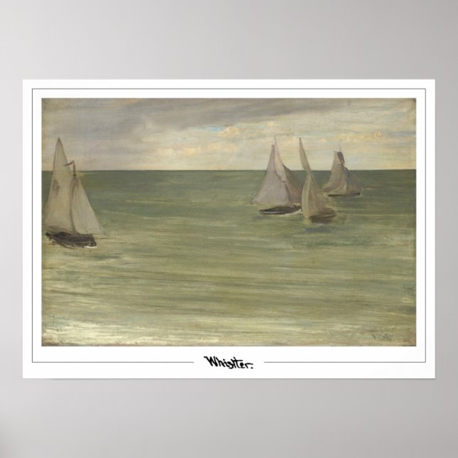 James McNeill Whistler Zedign Art Poster #221-2 (Front)