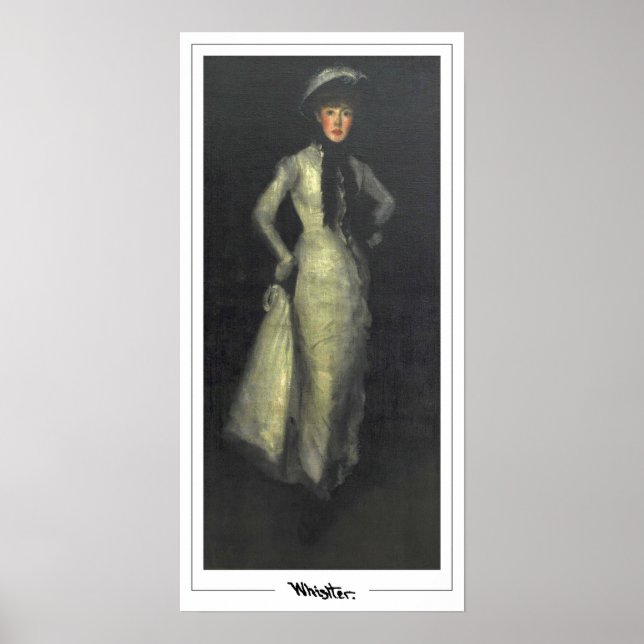 James McNeill Whistler Zedign Art Poster #330-2 (Front)