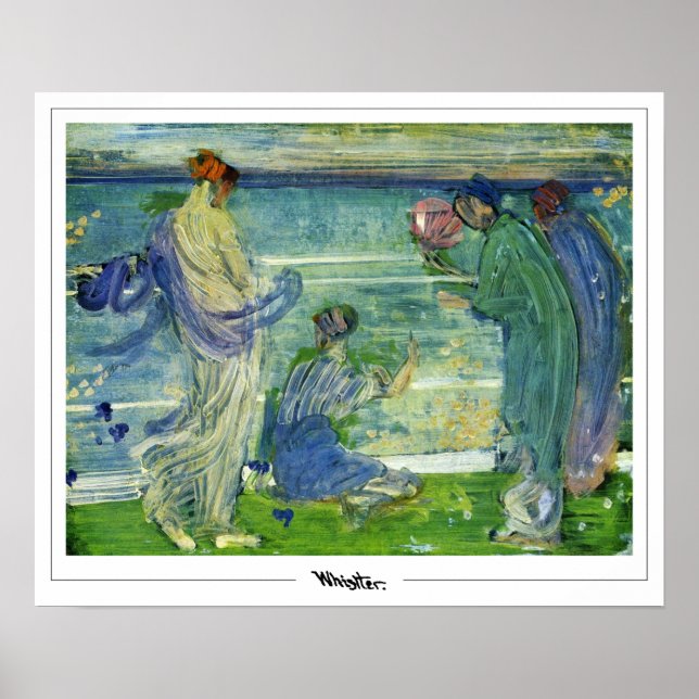 James McNeill Whistler Zedign Art Poster #409 (Front)