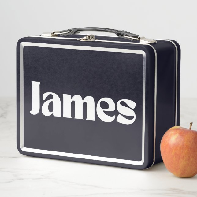 James Metal Lunch Box (In Situ)