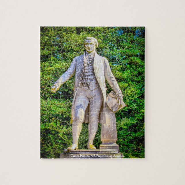 James Monroe 5th President of America. Jigsaw Puzzle (Vertical)