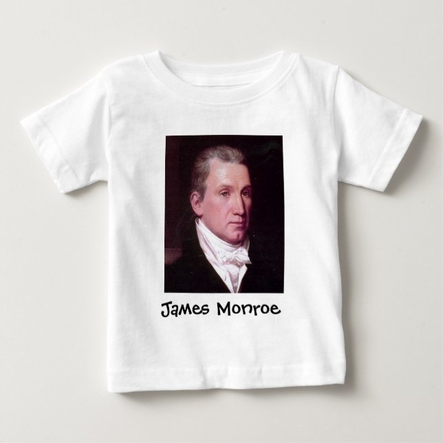 James Monroe Baby T-Shirt (Front)