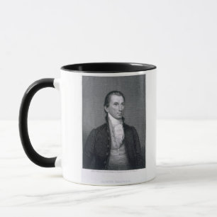 James Monroe, engraved by Asher Brown Durand (1796 Mug