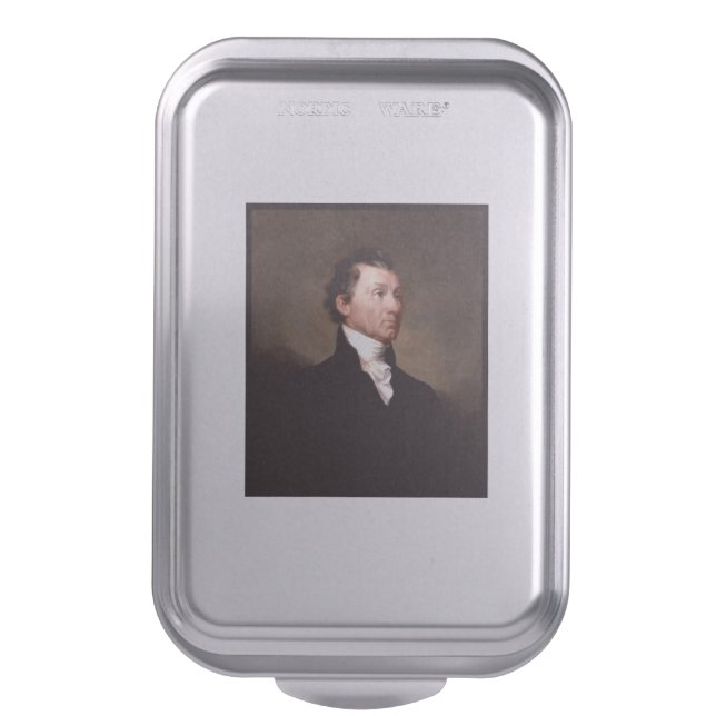 James Monroe Portrait, Early American President Cake Pan (Front Vertical)
