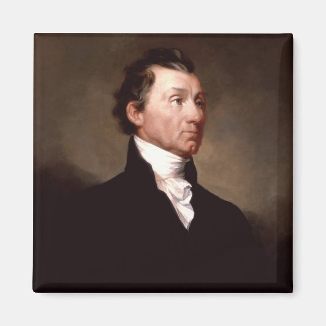 James Monroe Portrait, Early American President Magnet (Front)