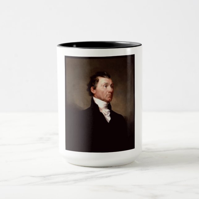 James Monroe Portrait, Early American President Mug (Center)