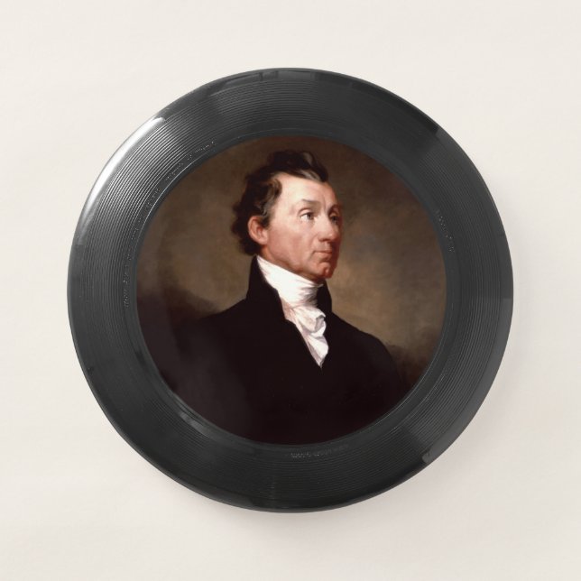 James Monroe Portrait, Early American President Wham-O Frisbee (Front)