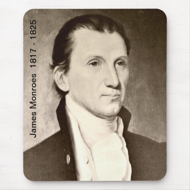 James Monroes   Mousepad (Front)