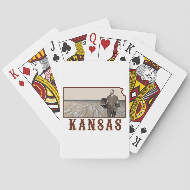 James Naismith Basketball Poker Cards (Back)