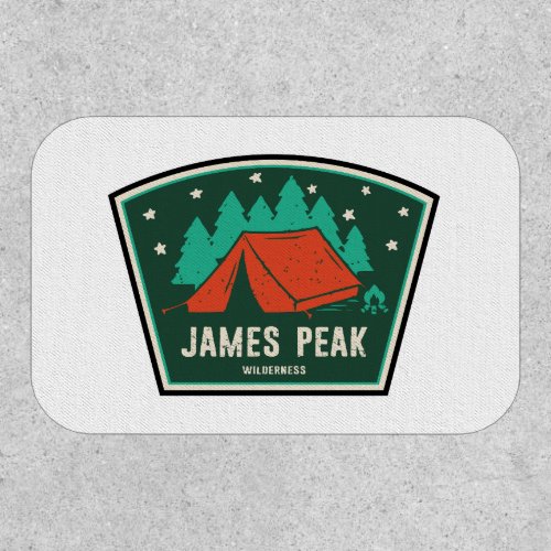 James Peak Wilderness Colorado Camping Patch